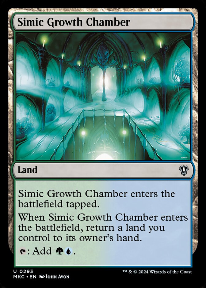 Simic Growth Chamber [Murders at Karlov Manor Commander]