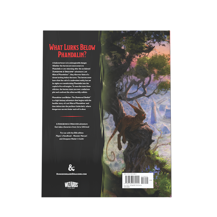 Dungeons & Dragons: Phandelver and Below: The Shattered Obelisk (Hardcover, 2022)