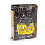 Dragon Shield: Japanese Size 60ct Sleeves - Black (Matte)