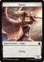Angel (0002) // Clue Double-Sided Token [Foundations Commander Tokens]