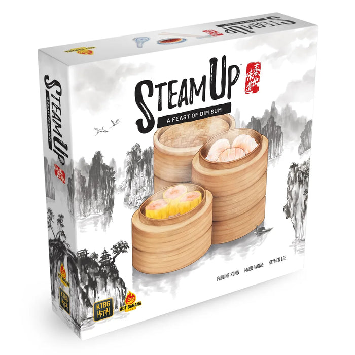 Steam Up: A Feast of Dim Sum Board Game – KTBG (2–4 Players)