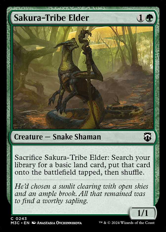 Sakura-Tribe Elder [Modern Horizons 3 Commander]