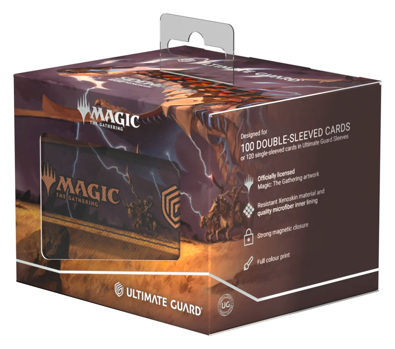 Ultimate Guard - Sidewinder 100+ Xenoskin Magic: The Gathering - “Tarkir: Dragonstorm” - Neriv, Heart of the Storm Deck Box