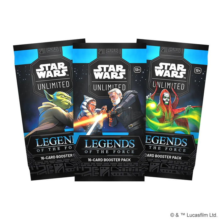 Star Wars: Unlimited -  Legends of the Force: Booster Display