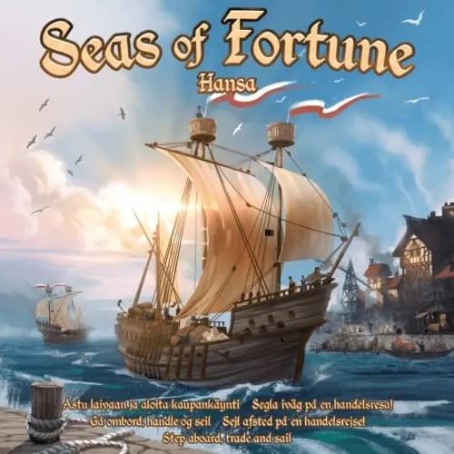 Seas of Fortune: Hansa – Libellud Trading Strategy Board Game