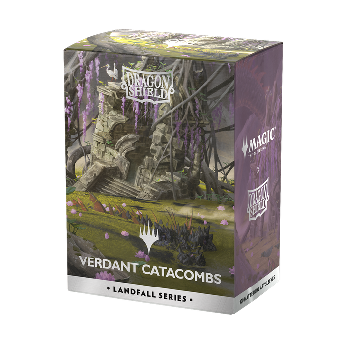 Dragon Shield: Standard 100ct Sleeves - Landfall Series - Verdant Catacomb (Dual Matte)
