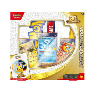 Pokemon 30th Anniversary Celebration Poster Collection Case (6 Units)