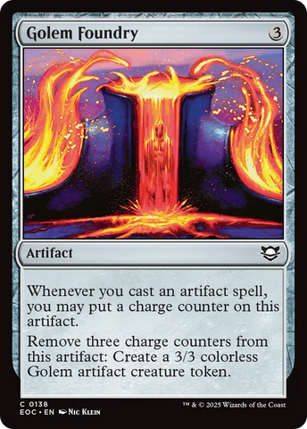 Golem Foundry [Edge of Eternities Commander]