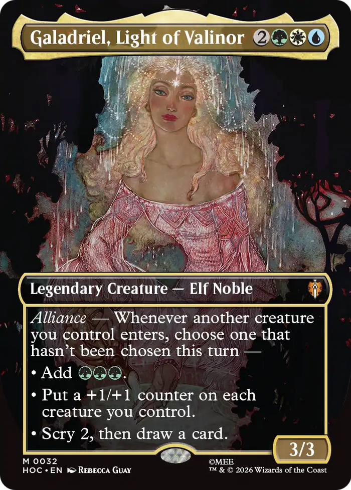 Galadriel, Light of Valinor (Borderless) [The Hobbit: Eternal-Legal]
