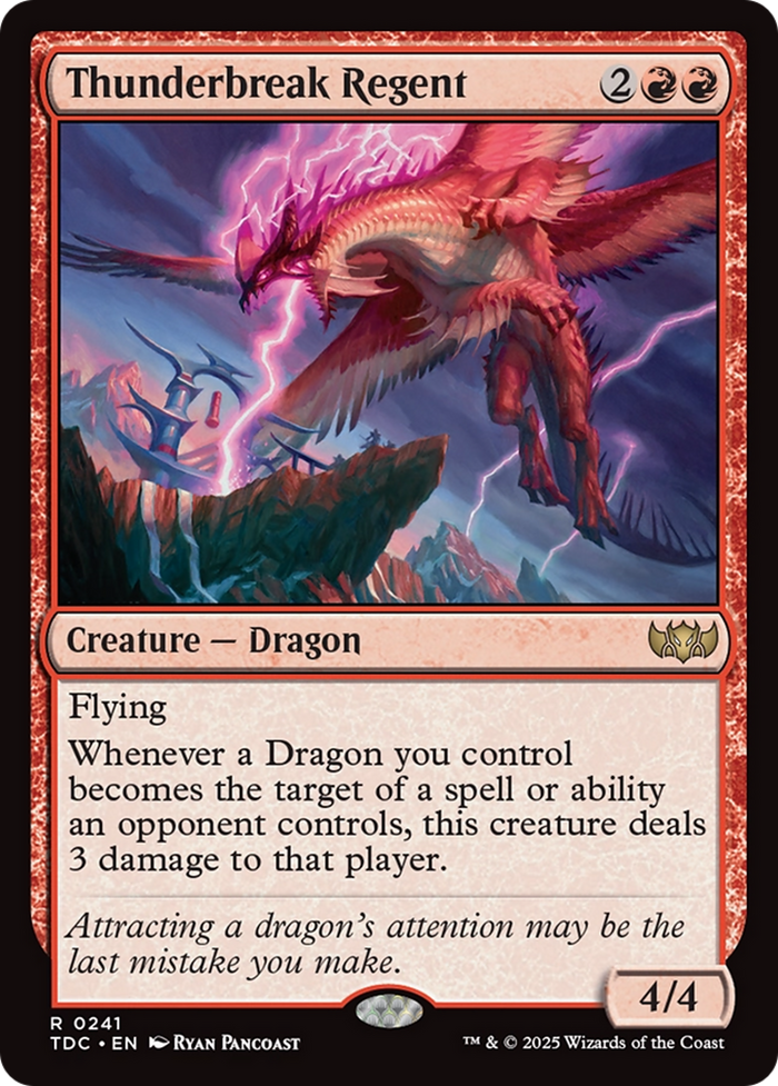 Thunderbreak Regent [Tarkir: Dragonstorm Commander]
