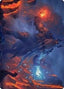 Aegar, the Freezing Flame Art Card [Kaldheim Art Series]