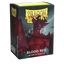 Dragon Shield: Standard 100ct Sleeves - Blood Red (Matte)