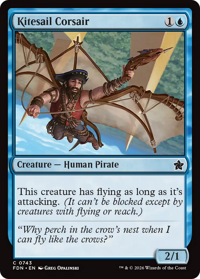 Kitesail Corsair (0743) [Foundations]