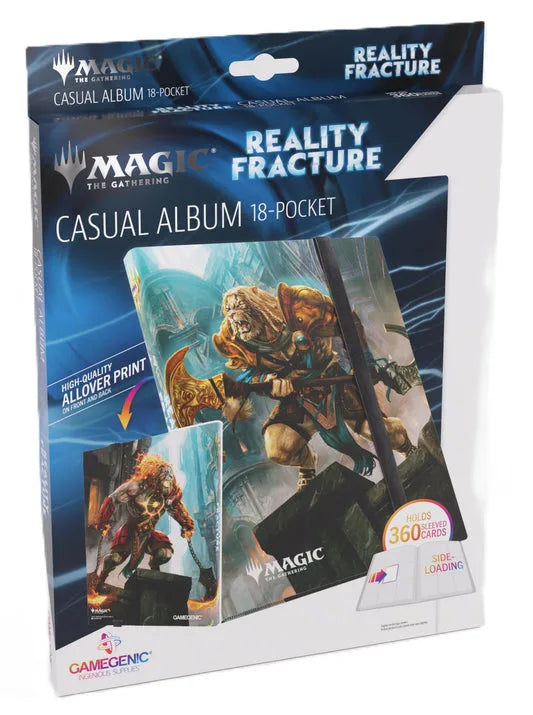 GameGenic Reality Fracture Casual Album 18-Pocket – Ajani MTG