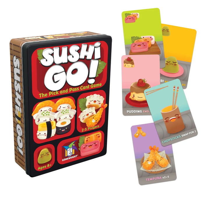 Sushi Go! Pick and Pass Card Game by Gamewright