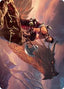 Dragonkin Berserker Art Card (Gold-Stamped Signature) [Kaldheim Art Series]