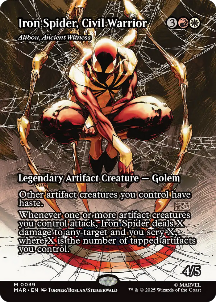 Iron Spider, Civil Warrior - Alibou, Ancient Witness [Marvel Universe: Eternal-Legal]