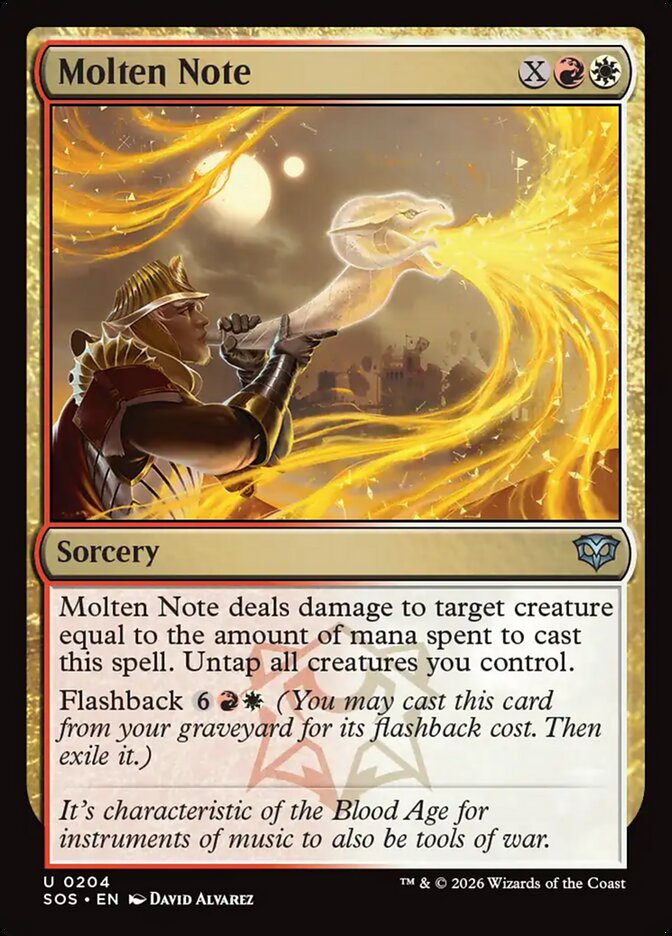 Molten Note [Secrets of Strixhaven]