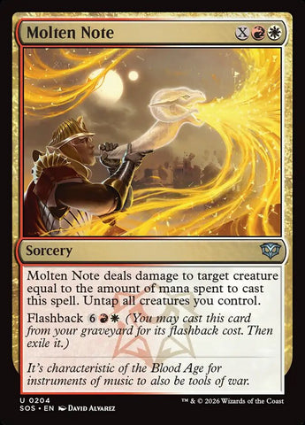 Molten Note [Secrets of Strixhaven]