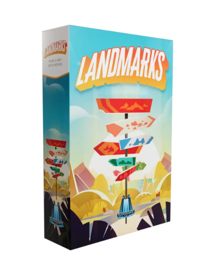 Landmarks Board Game by Floodgate Games | Word Chain Party Game