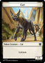 Cat (0006) // Pegasus Double-Sided Token [Wilds of Eldraine Commander Tokens]