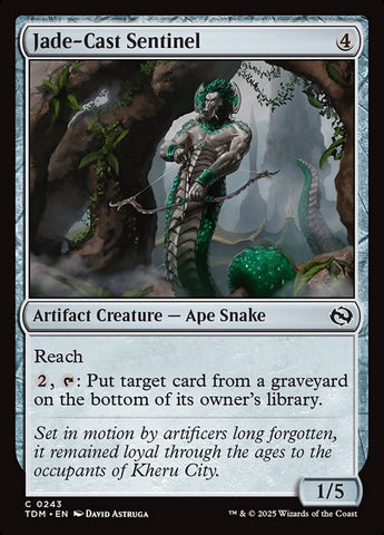 Jade-Cast Sentinel [Tarkir: Dragonstorm]