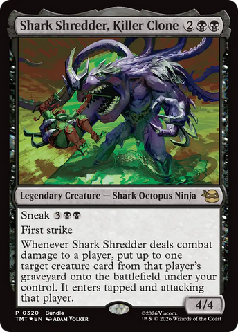 Shark Shredder, Killer Clone [Teenage Mutant Ninja Turtles Promos]