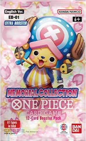 ONE PIECE Card Game Memorial Collection - Extra Booster Pack (EB-01)