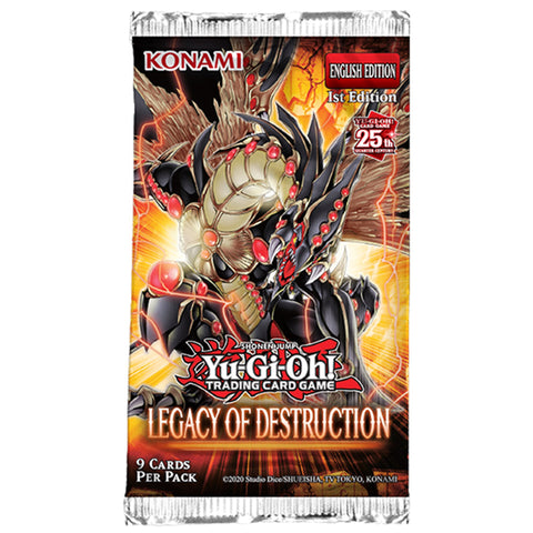 Yu‑Gi‑Oh! Legacy of Destruction - Booster Pack (1st Edition)
