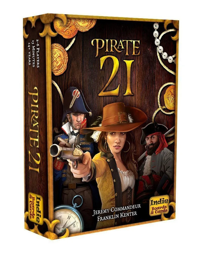 Pirate 21 Game — Fun Family Card Game for All Ages