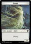 Spirit // Faerie Double-Sided Token [Bloomburrow Commander Tokens]