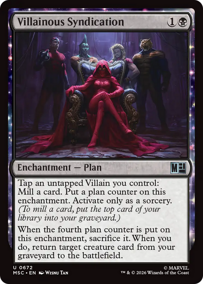 Villainous Syndication [Marvel Super Heroes Commander]