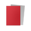 Dragon Shield: Standard 100ct Sleeves - Crimson & Silver (Dual Matte)