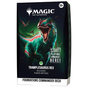 Magic: The Gathering - Foundations Commander Deck: Tramplesaurus Rex