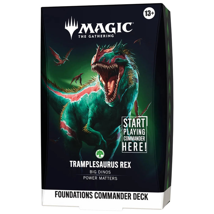Magic: The Gathering - Foundations Commander Deck: Tramplesaurus Rex