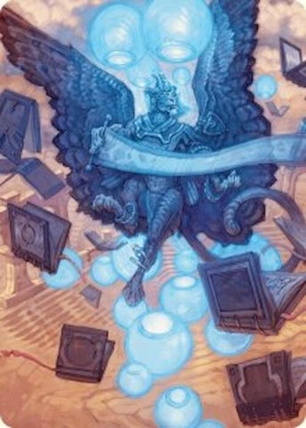 Sphinx of Forgotten Lore Art Card (33/54) [Foundations Art Series]