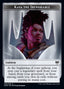 Kaya the Inexorable Emblem [Kaldheim Tokens]