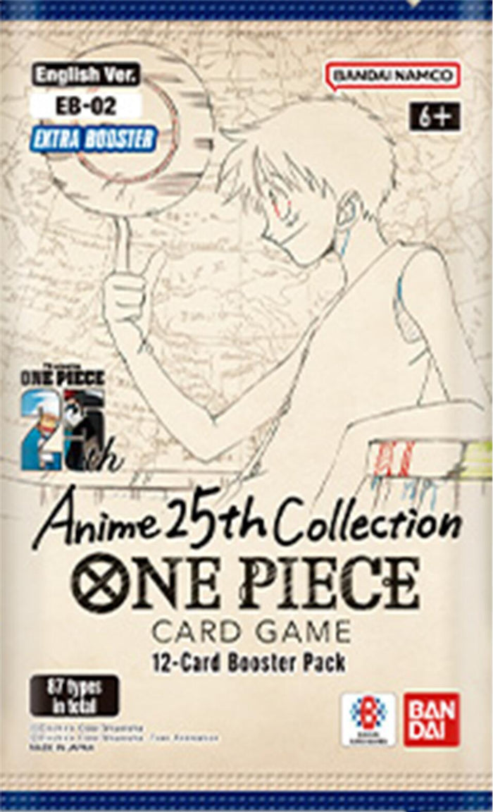 ONE PIECE Card Game Extra Booster: Anime 25th Collection EB-02 Booster Pack