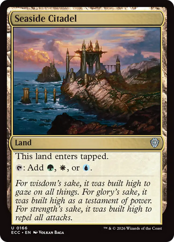 Seaside Citadel [Lorwyn Eclipsed Commander]