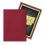 Dragon Shield: Standard 100ct Sleeves - Blood Red (Matte)