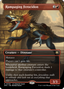 Rampaging Ferocidon (Borderless) [The Lost Caverns of Ixalan Special Guests]