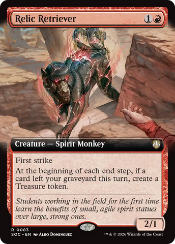 Relic Retriever (Extended Art) [Secrets of Strixhaven Commander]