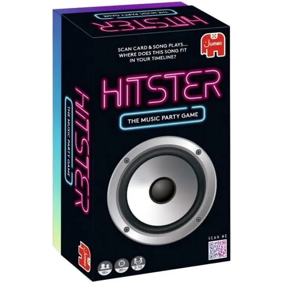 Hitster Music Party Quiz Card Game – Jumbo | 2–10 Players