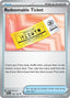 Redeemable Ticket (156/159) [Scarlet & Violet: Journey Together]