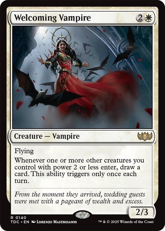 Welcoming Vampire [Tarkir: Dragonstorm Commander]