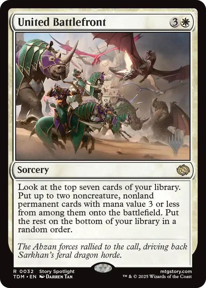 United Battlefront [Tarkir: Dragonstorm Promos]