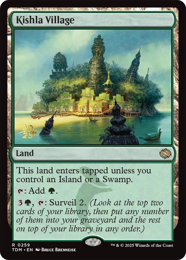 Kishla Village [Tarkir: Dragonstorm Prerelease Cards]