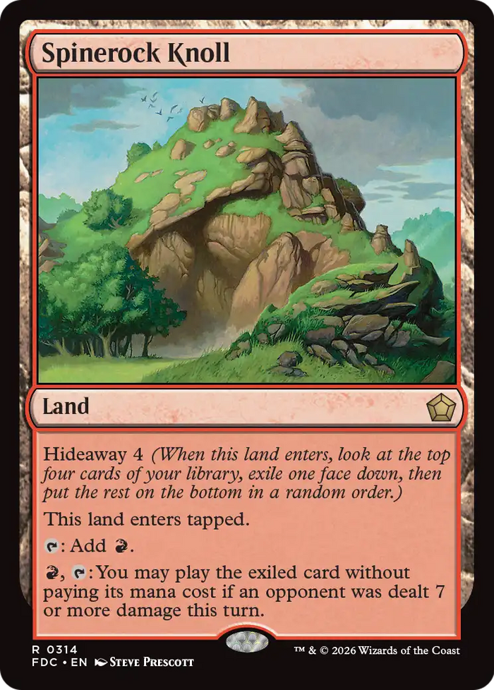 Spinerock Knoll [Foundations Commander]