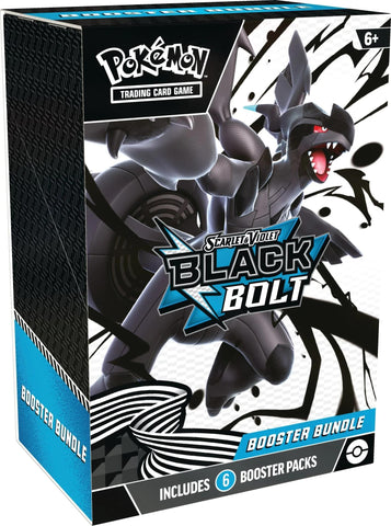 Pokémon Scarlet & Violet: Black Bolt - 6-Pack Booster Bundle