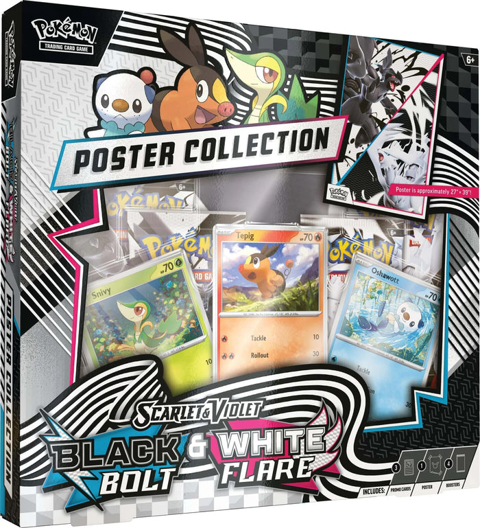 Scarlet & Violet: Black Bolt & White Flare - Unova Poster Collection